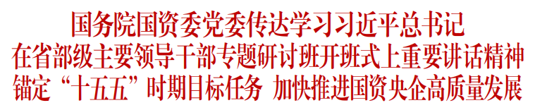 国务院国资委党委传达学习习近平总书记在省部级主要领导干部专题研讨班开班式上重要讲话精神1).png
